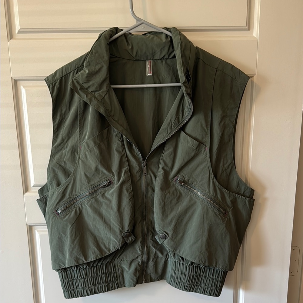 FP Movement Green Utility Vest